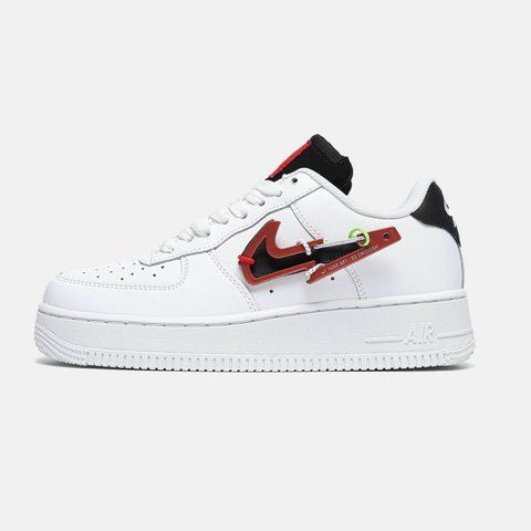 Nike Air Force 1 '07 PRM mousqueton Swoosh rouge DH7579-100 pour ALL22252 фото