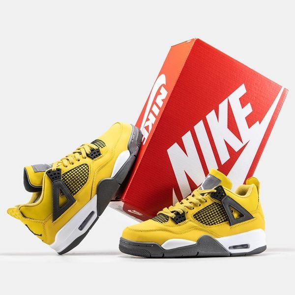 Air Jordan 4 Retro SE Yellow ALL07866 фото