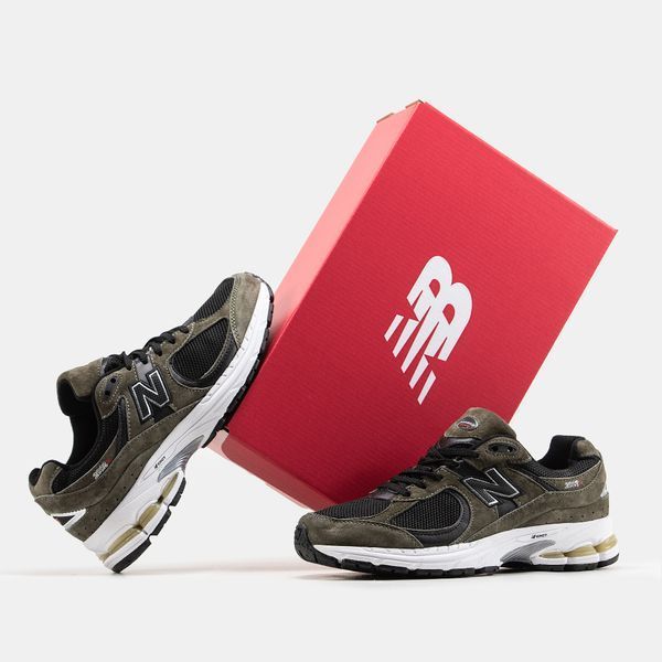 New Balance 2002 Black Grey ALL11239 фото