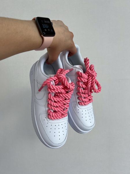 Nike Air Force 1 Rope Laces Pink ALL19905 фото