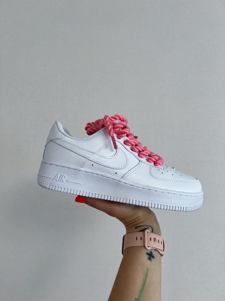 Nike Air Force 1 Rope Laces Pink ALL19905 фото