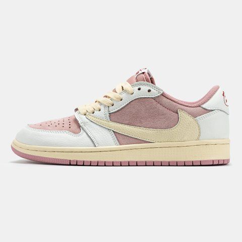 Air Jordan 1 Low x Travis Scott Pink ALL17604 фото