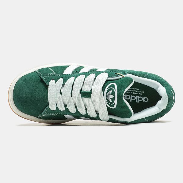 Adidas Campus Dark Green White ALL13564 фото