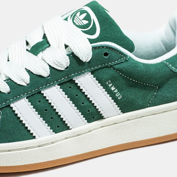 Adidas Campus Dark Green White ALL13564 фото