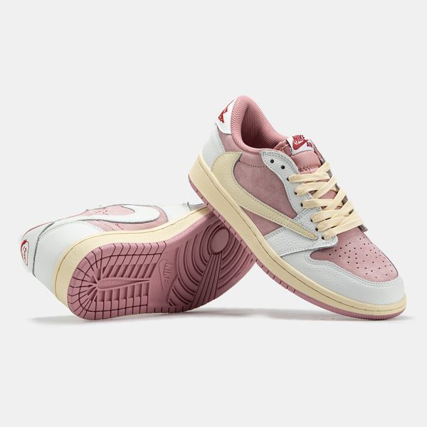 Air Jordan 1 Low x Travis Scott Pink ALL17604 фото
