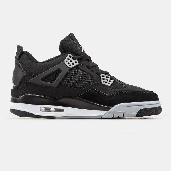 Air Jordan 4 Black Canvas ALL09759 фото