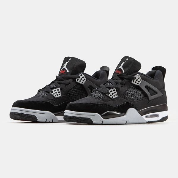 Air Jordan 4 Black Canvas ALL09759 фото