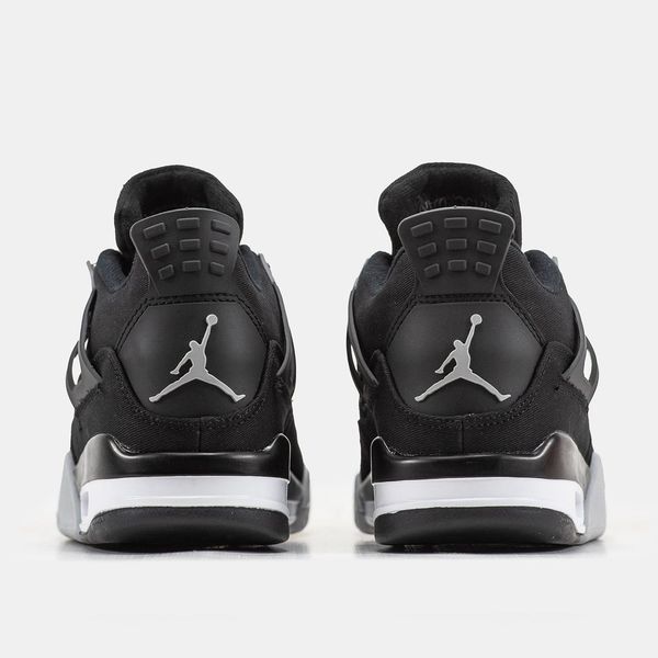 Air Jordan 4 Black Canvas ALL09759 фото