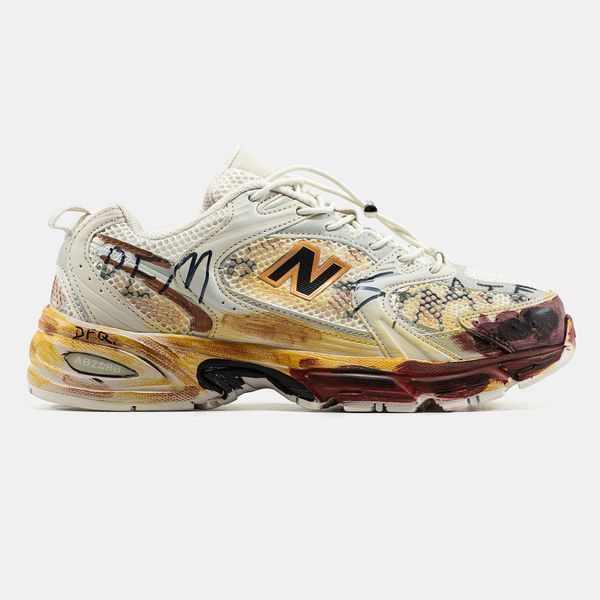 New Balance 530 Custom Beige Red ALL22147 фото
