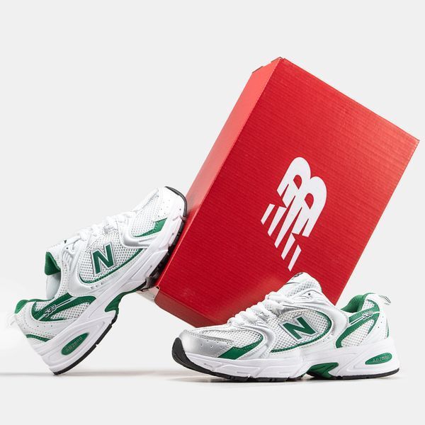 New Balance 530 White Green ALL10081 фото