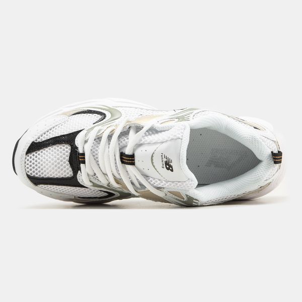 New Balance 530 White Silver Gold ALL09913 фото