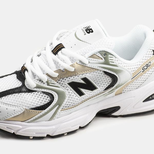 New Balance 530 White Silver Gold ALL09913 фото
