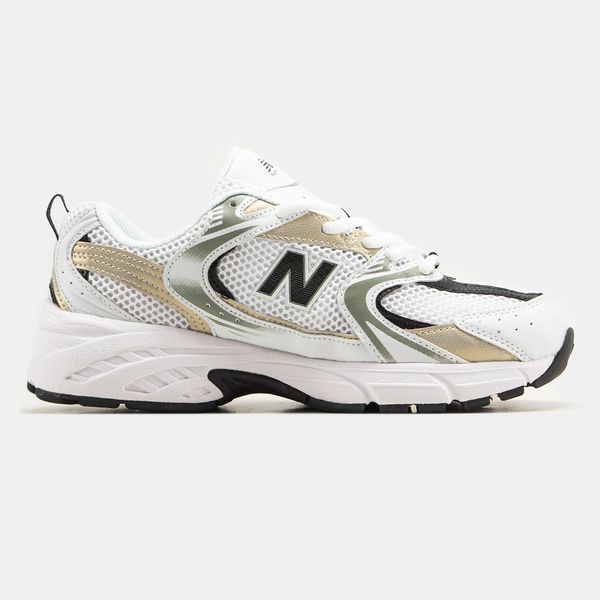 New Balance 530 White Silver Gold ALL09913 фото