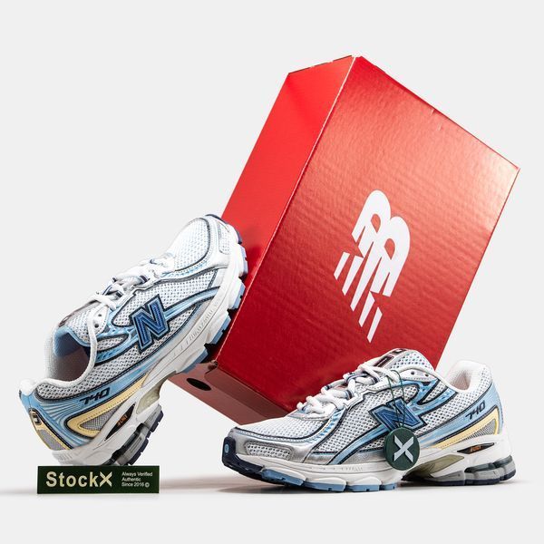 New Balance 740 White Blue ALL14974 фото