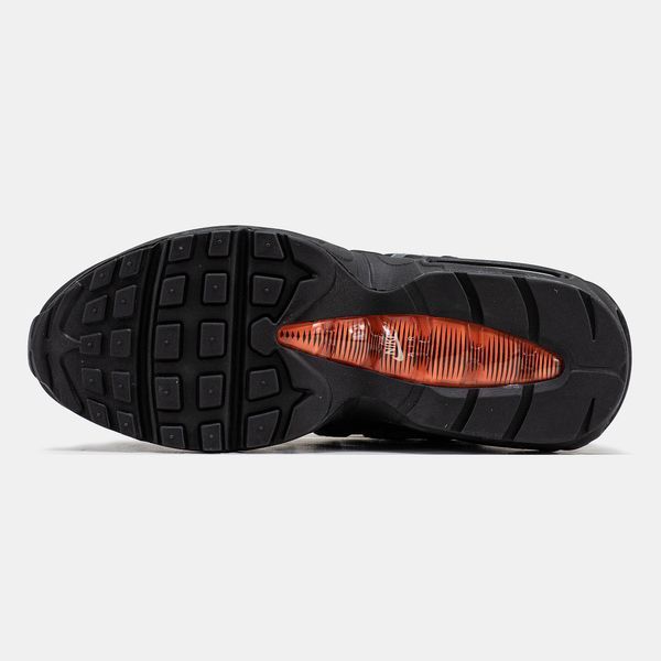 Nike Air Max 95 Black Grey Orange ALL17867 фото
