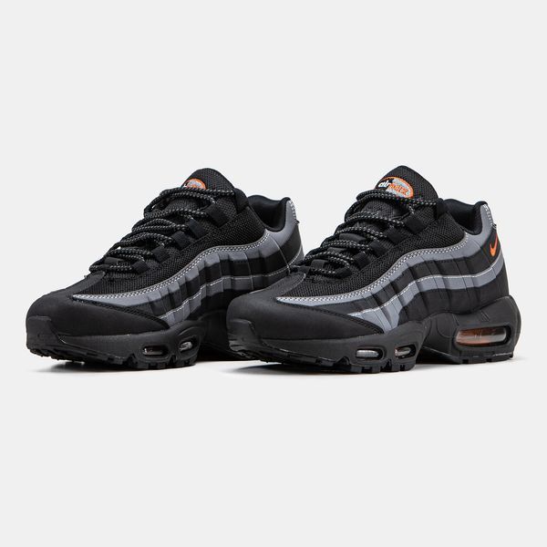 Nike Air Max 95 Black Grey Orange ALL17867 фото