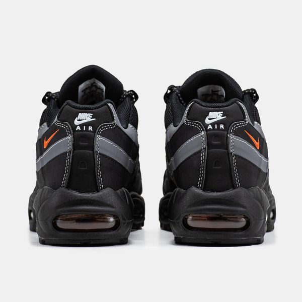 Nike Air Max 95 Black Grey Orange ALL17867 фото