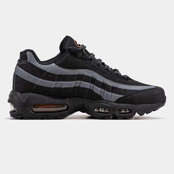 Nike Air Max 95 Black Grey Orange ALL17867 фото