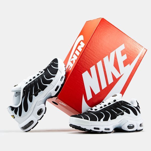 Nike Air Max Plus TN White Black ALL10833 фото