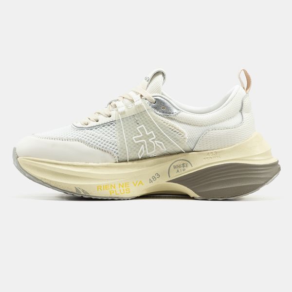 Premiata Hill White Beige ALL23661 фото