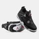 Air Jordan 4 Black Canvas ALL09759 фото 4