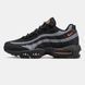 Nike Air Max 95 Black Grey Orange ALL17867 фото 1