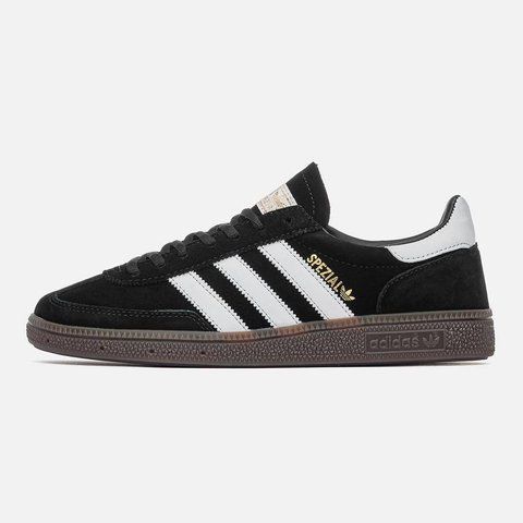 Adidas Spezial Black White Brown ALL05392 фото