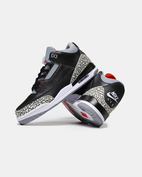 Air Jordan 3 OG Black Cement ALL01708 фото