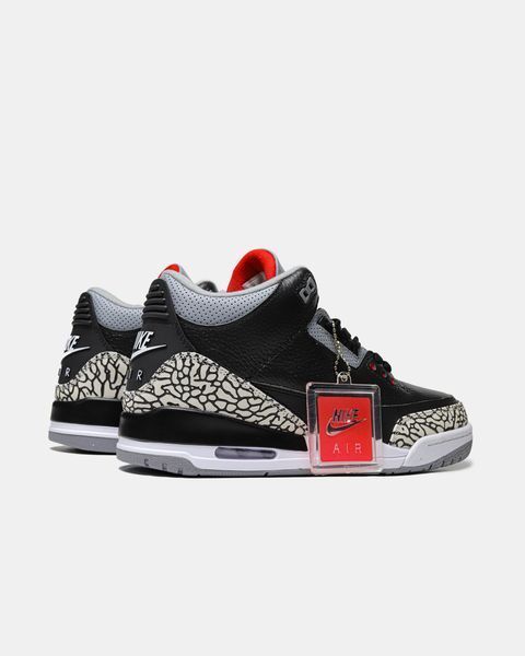 Air Jordan 3 OG Black Cement ALL01708 фото