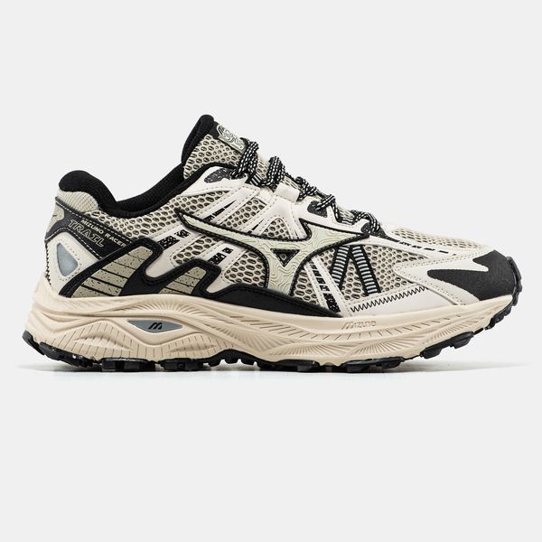 Mizuno Racer Trail Beige Black ALL23249 фото