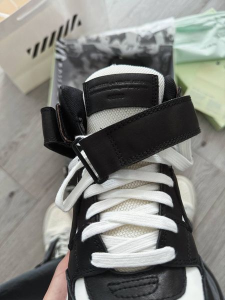 Off-White Out Of Office Mid Top Black ALL15987 фото