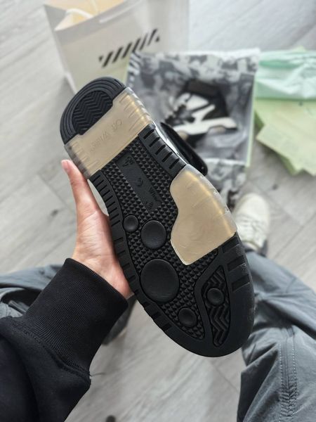 Off-White Out Of Office Mid Top Black ALL15987 фото