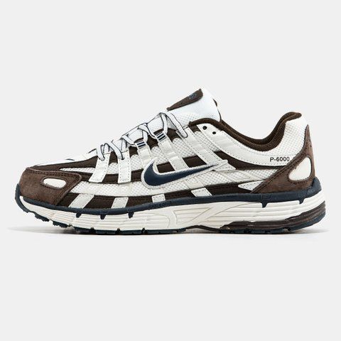 Nike P-6000 White/Brown ALL21439 фото