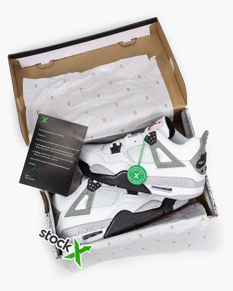 Air Jordan Retro 4 &ldquo;Cement&rdquo; ALL02329 фото