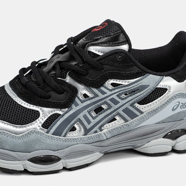 Asics Gel-NYC Black Silver Grey ALL19570 фото