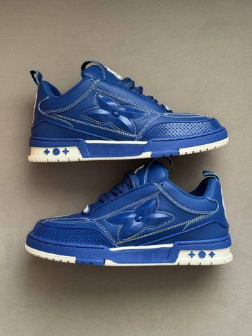 Louis Vuitton Skate Sneakers 1854 Blue ALL23110 фото