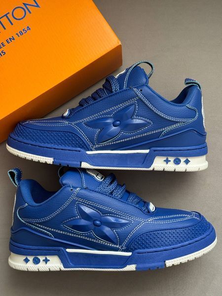 Louis Vuitton Skate Sneakers 1854 Blue ALL23110 фото