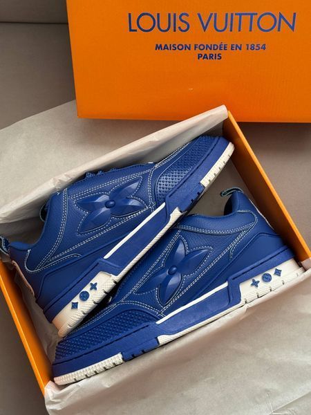Louis Vuitton Skate Sneakers 1854 Blue ALL23110 фото