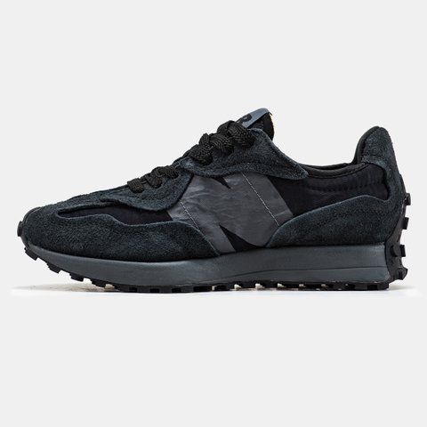 New Balance 327 Black Grey ALL14749 фото