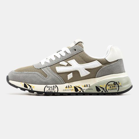Premiata Mick Beige Grey White ALL21012 фото