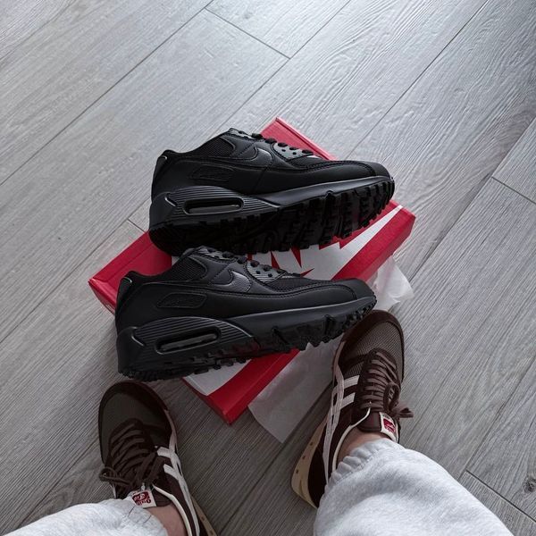 Nike Air Max 90 Trainers Black ALL14529 фото