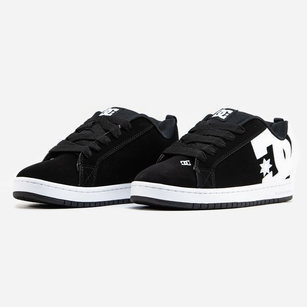 DC Shoes Court Graffik Black White ALL16056 фото