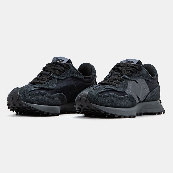 New Balance 327 Black Grey ALL14749 фото