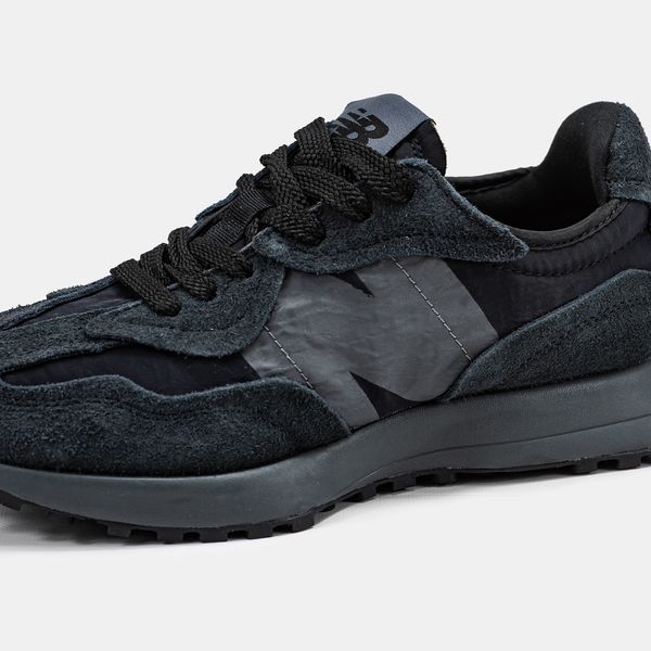 New Balance 327 Black Grey ALL14749 фото