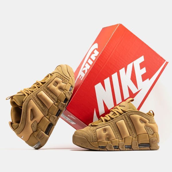 Nike Air More Uptempo Low Brown ALL24302 фото