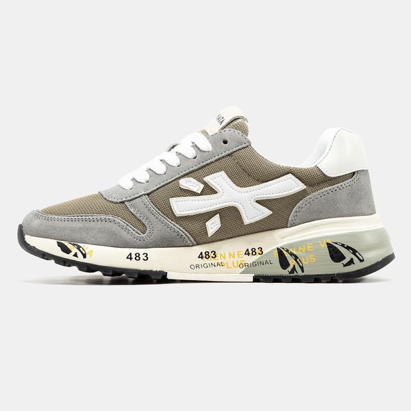 Premiata Mick Beige Grey White ALL21012 фото