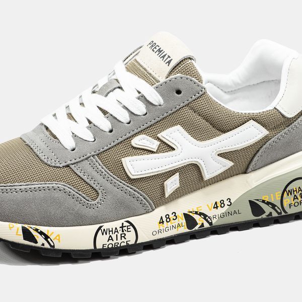 Premiata Mick Beige Grey White ALL21012 фото