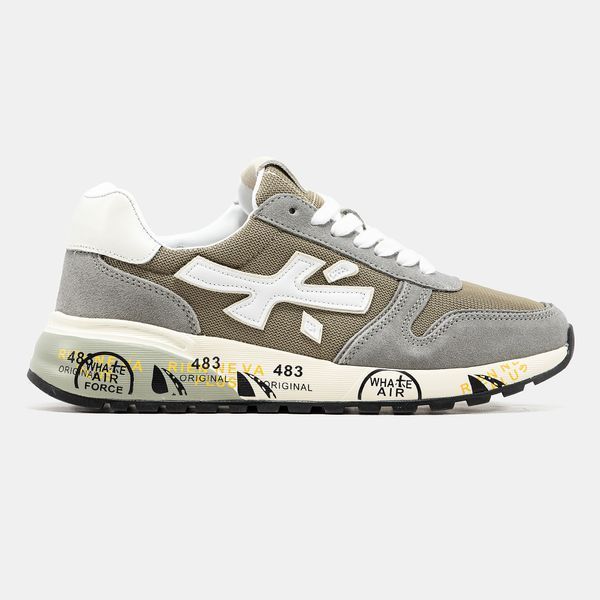 Premiata Mick Beige Grey White ALL21012 фото