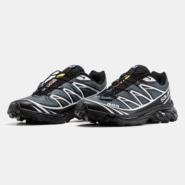 Salomon XT-6 Soft Ground Grey Black ALL14182 фото