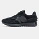 New Balance 327 Black Grey ALL14749 фото 1